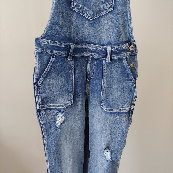 Jeaniologie Denim Overalls Skinny Fit Size 6 - Picture 7 of 16